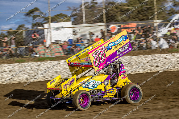 Sprintcar 88 V88 - 19 - Latrobe - 2nd Feb 2018 - WSS_-7