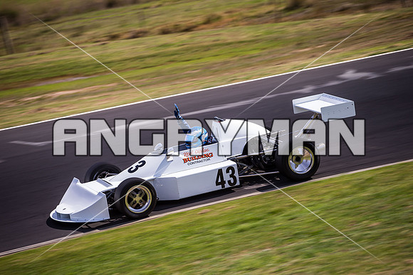 43 Noel Clark - Elfin 700 AF2 1976 - Formula Libre & Invited Racing - Saturday-7