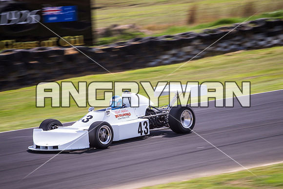 43 Noel Clark - Elfin 700 AF2 1976 - Formula Libre & Invited Racing - Saturday