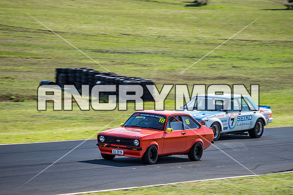 18 Chris Bulk - Ford Escort 1976 - Regularity Sedans Group A - Saturday