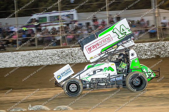 Sprintcar 14 W14 - 19 - Latrobe - 2nd Feb 2018 - WSS_-25