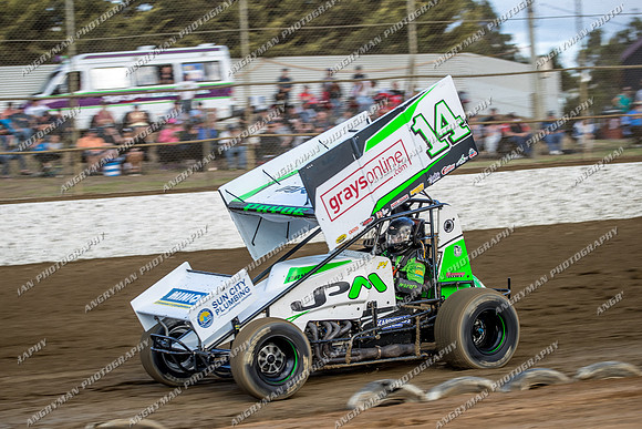 Sprintcar 14 W14 - 19 - Latrobe - 2nd Feb 2018 - WSS_-10