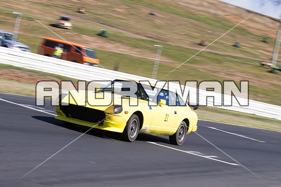 21 Nicholas Booth Datsun 260SX Regularity Marque Sportscars & Invited Group 3 - Friday Practice-2