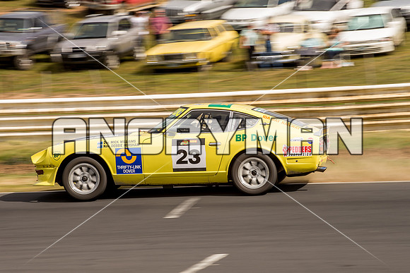 23 Mick William Datsun 240Z Group S & Invited - Saturday-9