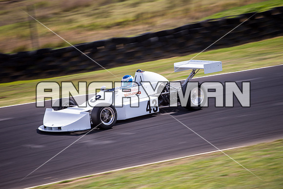 43 Noel Clark - Elfin 700 AF2 1976 - Formula Libre & Invited Racing - Saturday-2
