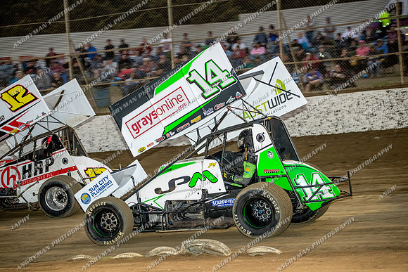 Sprintcar 14 W14 - 19 - Latrobe - 2nd Feb 2018 - WSS_-23