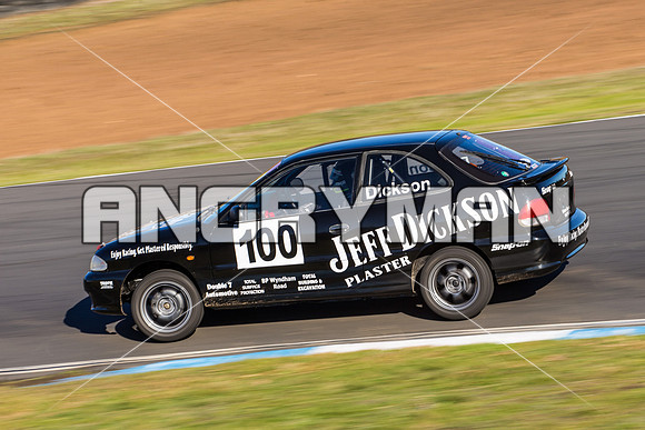 Hyundai 100 Jeff Dickson             Hyundai Excel - Super Series Rnd 4 - 3rd August 2014-4