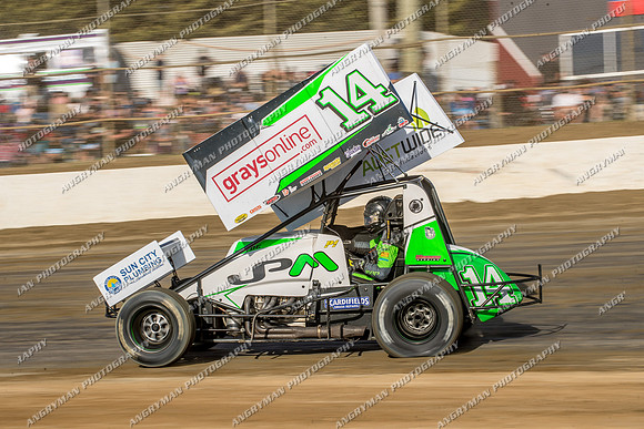 Sprintcar 14 W14 - 20 - Latrobe - Feb 3rd 2018 - WSS-6