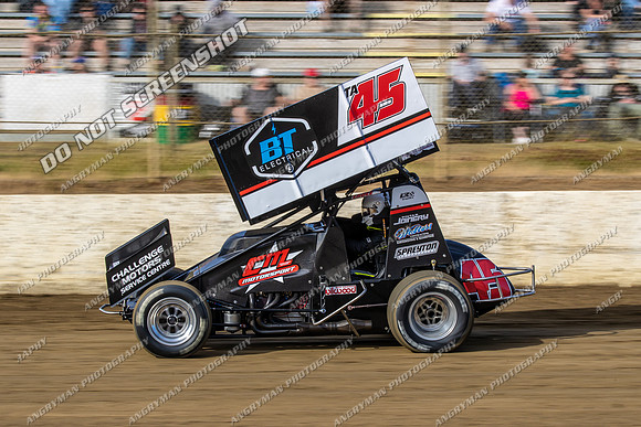Sprintcar 45 TA45 - 03 - Latrobe - 12th Dec 2020