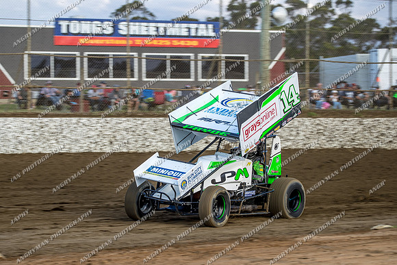 Sprintcar 14 W14 - 19 - Latrobe - 2nd Feb 2018 - WSS_-6