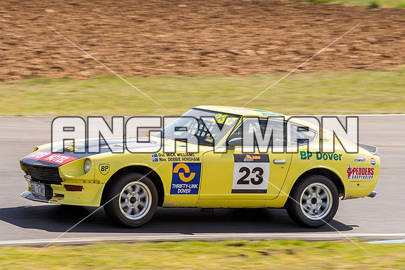 23 Mick William Datsun 240Z Group S & Invited - Saturday-8