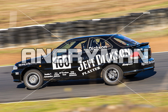 Hyundai 100 Jeff Dickson             Hyundai Excel - Super Series Rnd 4 - 3rd August 2014-2