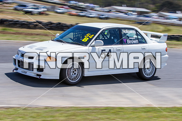 Sports GTB 54 Jasper Brown Mitsubishi Evo 3 - Super Series Rnd 6 - 16th Nov 2014-8