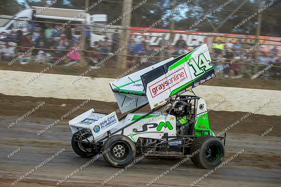 Sprintcar 14 W14 - 20 - Latrobe - Feb 3rd 2018 - WSS-7