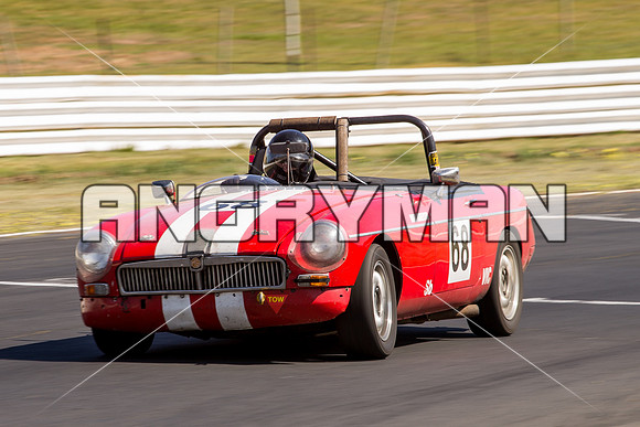 68 David Anderson MGB Roadster Group S & Invited - Friday Practice
