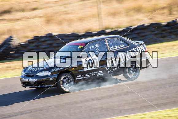 Hyundai 100 Jeff Dickson             Hyundai Excel - Super Series Rnd 4 - 3rd August 2014-3
