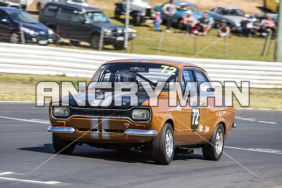 72 Steve Rayner Ford Escort MkI Group N Under 3 Litre - Saturday-5